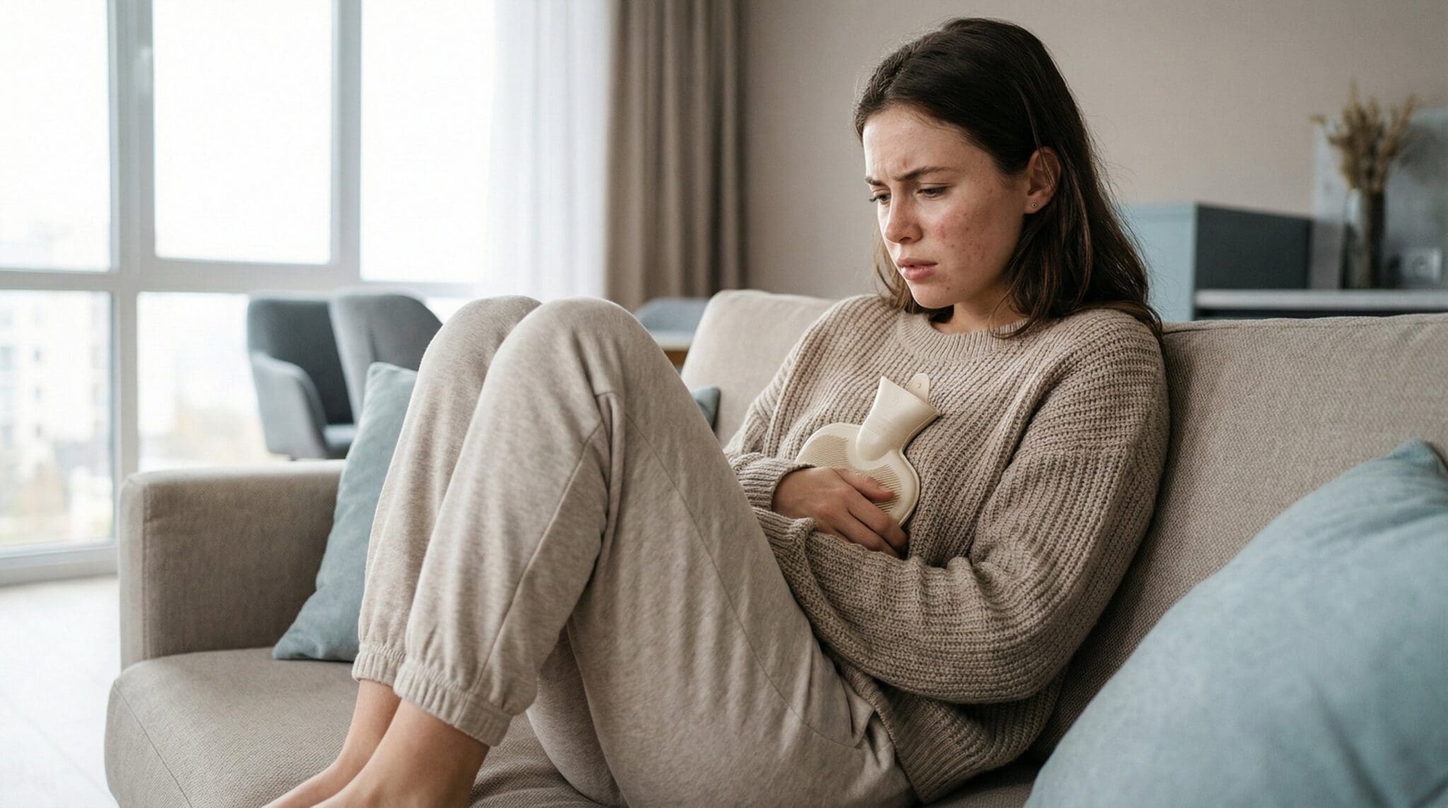 alcohol disrupts menstrual hormonal balance