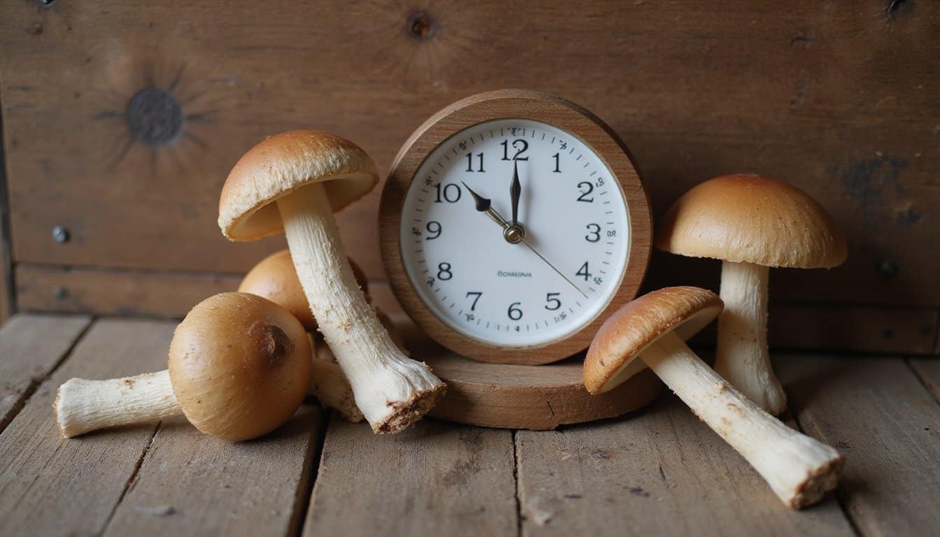 mushroom high duration and intensity