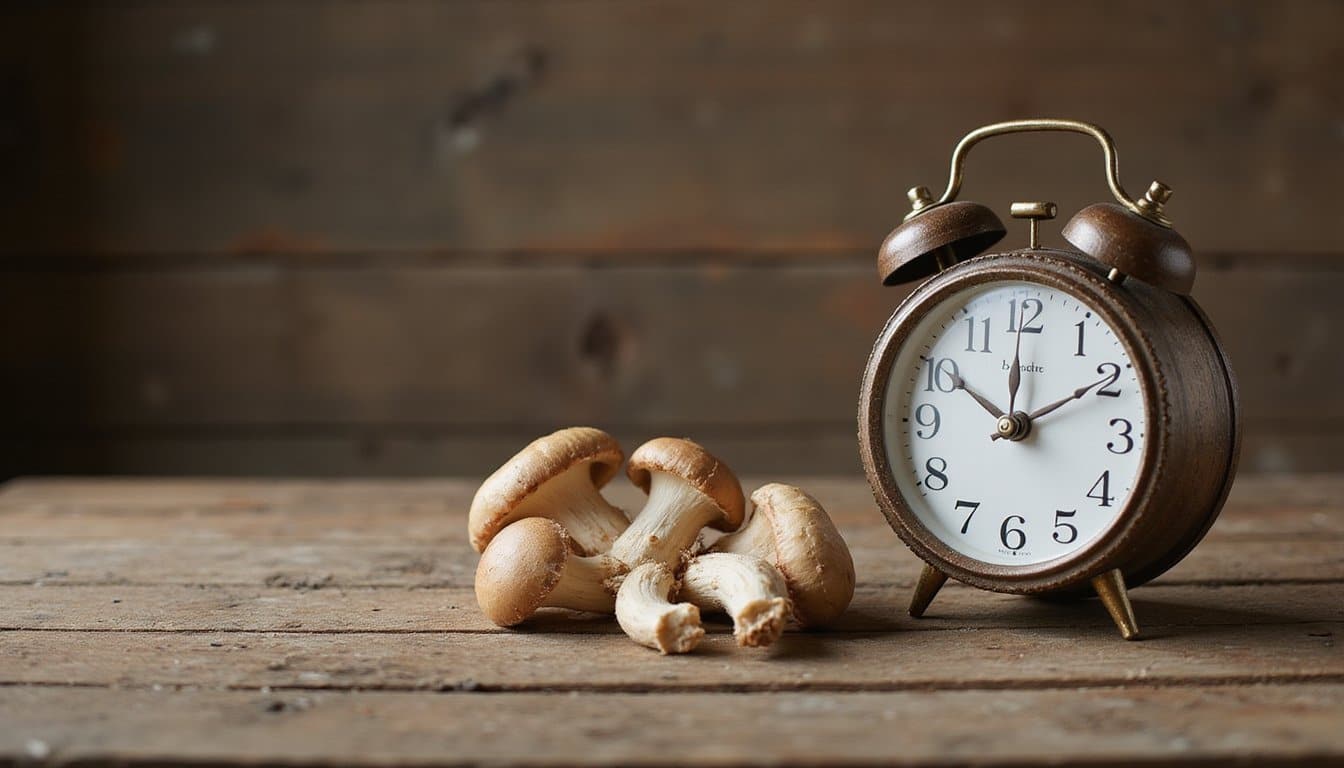 mushroom consumption detection time estimate
